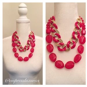 Red Chainlink Necklace✨✨